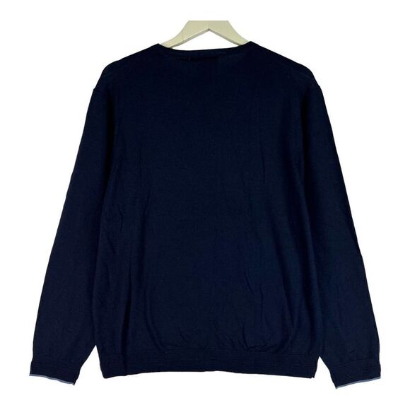 New Dylan Gray MenĀ Navy Blue Sweatshirt Crew Neck LongāSleeve Pullover USāXL - Picture 4 of 7